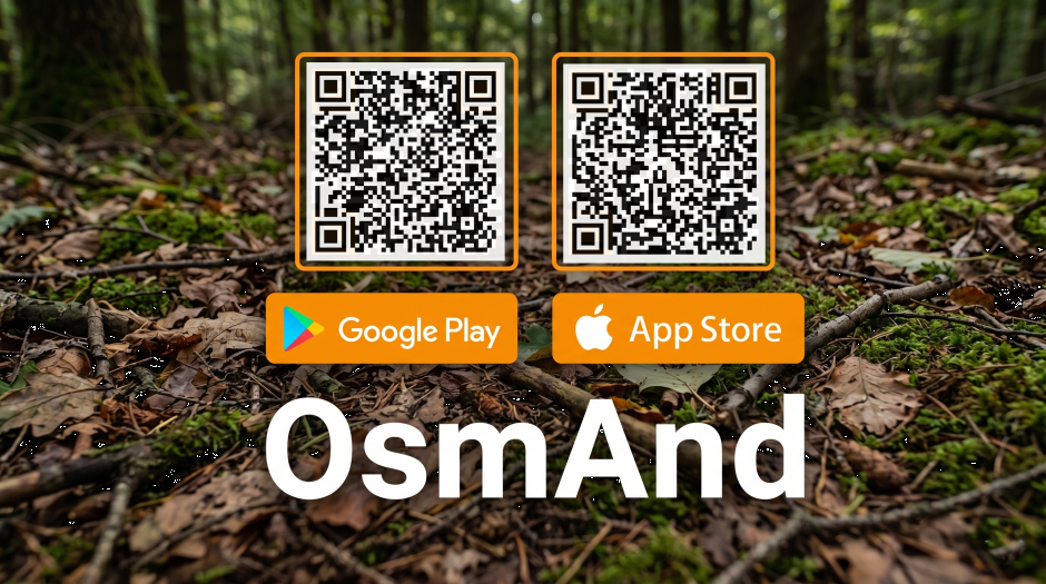 QR Code Osmand